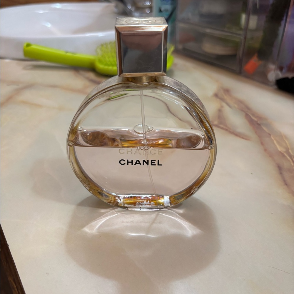 Chanel Chance Eau de Toilette with Gold and Silver Accents
